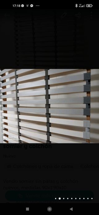 Somier y colchón
