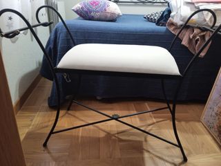 Cabecero de forja y descalzador