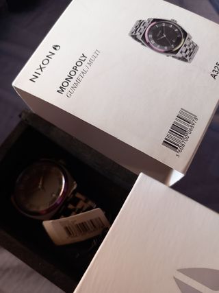 Reloj NIXON MONOPOLY al 50 % gunmetal/multi