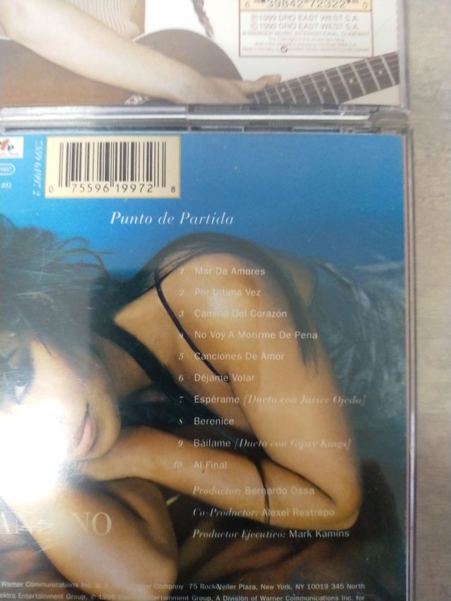 Lote de CDs de Amparo Sandino