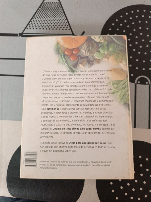 Comida sana. Saber vivir