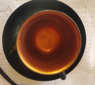 Servizio caffè FUJIAN LAQUER vintage