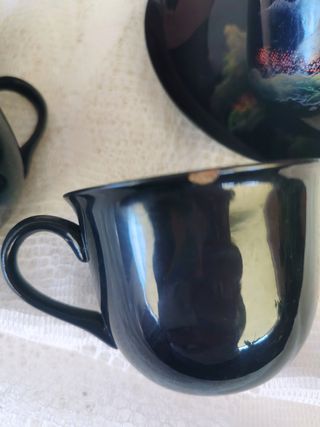 Servizio caffè FUJIAN LAQUER vintage