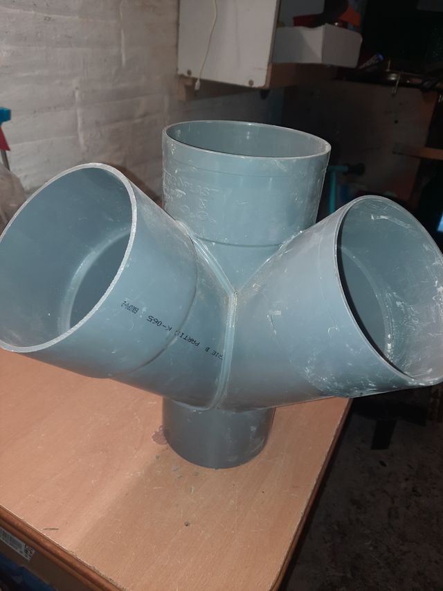 evacuación  pvc  125mm