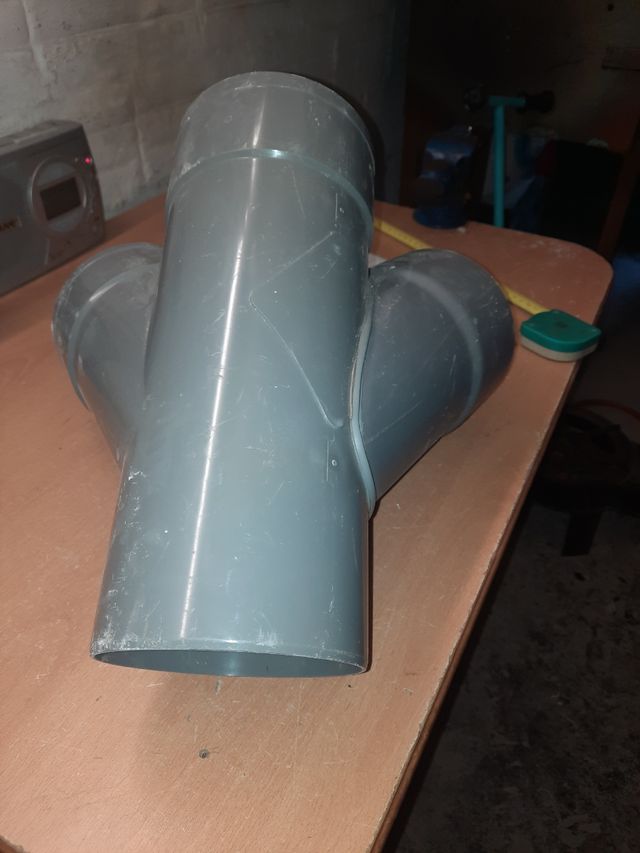 evacuación  pvc  125mm