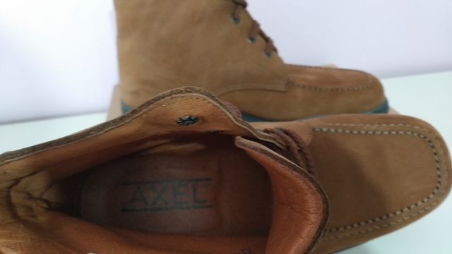 Tronchetto nabuk vero cuoio n. 40