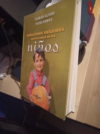 Libro medicina natural niños
