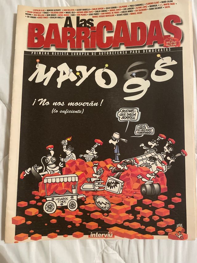 comics a las barricadas interviu