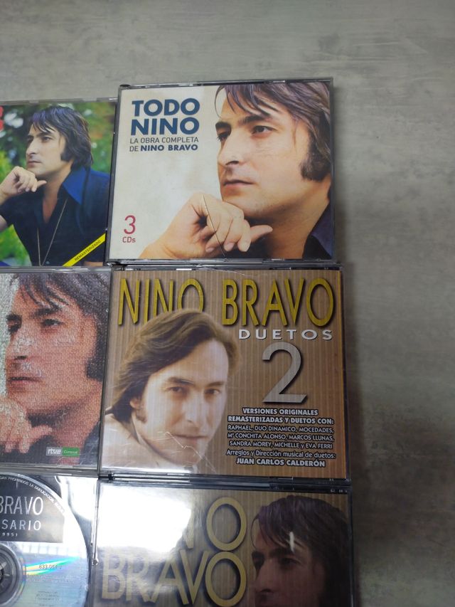 Lote de CDs de Nino Bravo
