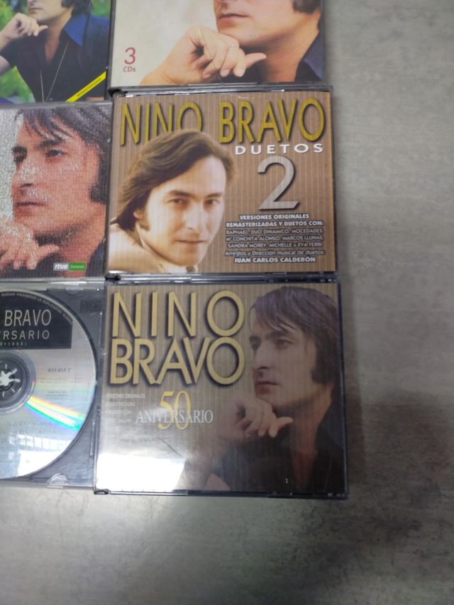 Lote de CDs de Nino Bravo