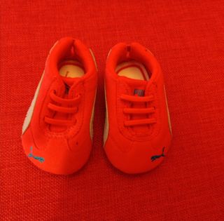 Scarpine bimba primi passi puma misura 17