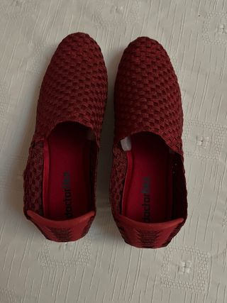 Zapatillas de trenzado elástico 39