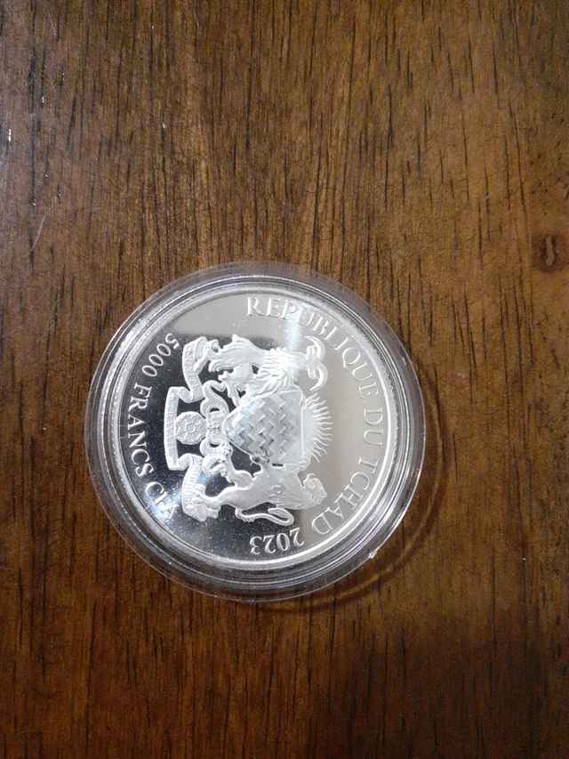 Moneda 1 onza plata pura999