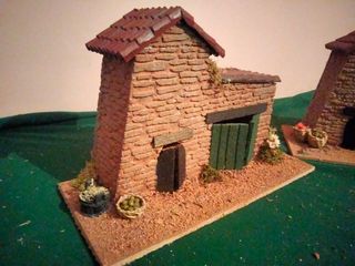 Casas molino letrina Belén 10 12 14 17 20 cm