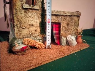 Casas molino letrina Belén 10 12 14 17 20 cm