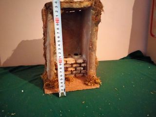 Casas molino letrina Belén 10 12 14 17 20 cm