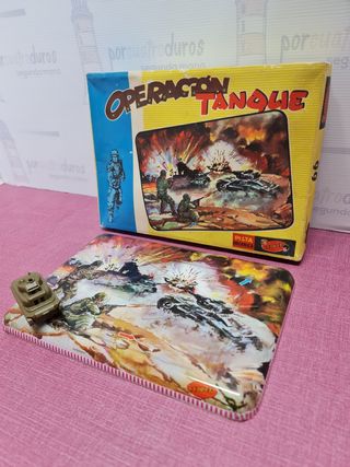 Juguete retro Operación Tanque Geyper
