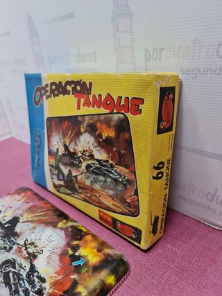 Juguete retro Operación Tanque Geyper