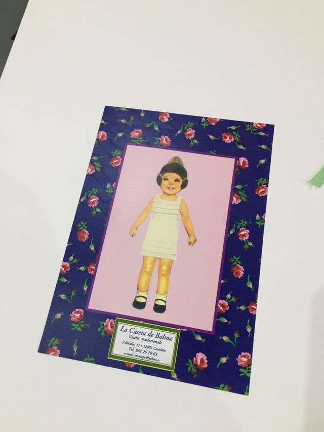 Recortable indumentaria