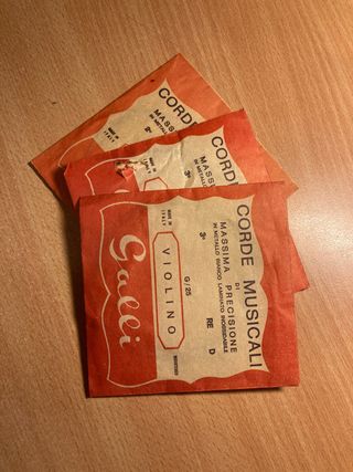 2 corde RE + 1 LA galli x viloino