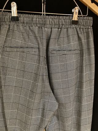 pantalon mujer cuadro gales