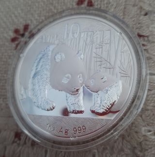 Moneda 1 Onza panda año 2011