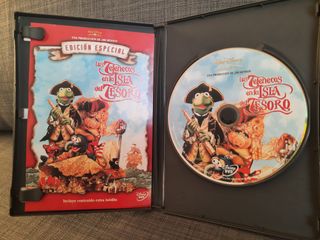 TELEÑECOS CUENTOS NAVIDAD + ISLA TESORO DVD