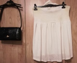 19A camisa blanca pantalón bolsito L-XL