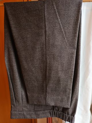 Pantalón mujer a cuadros