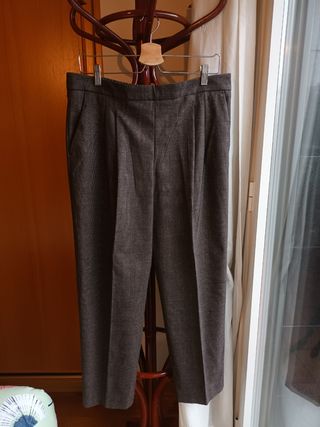 Pantalón mujer a cuadros