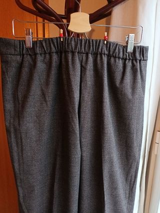 Pantalón mujer a cuadros