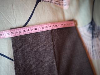 Pantalón mujer a cuadros