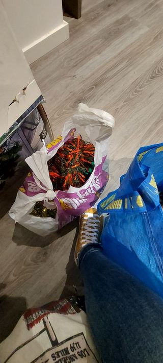 Árbol Nevado Navidad