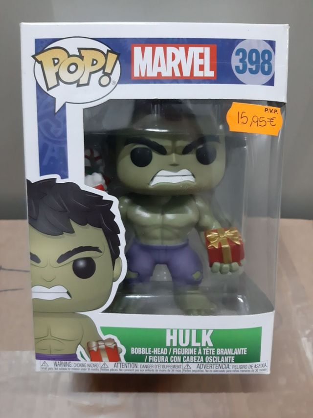 Funkos POP Hulk 398 y Groot 399