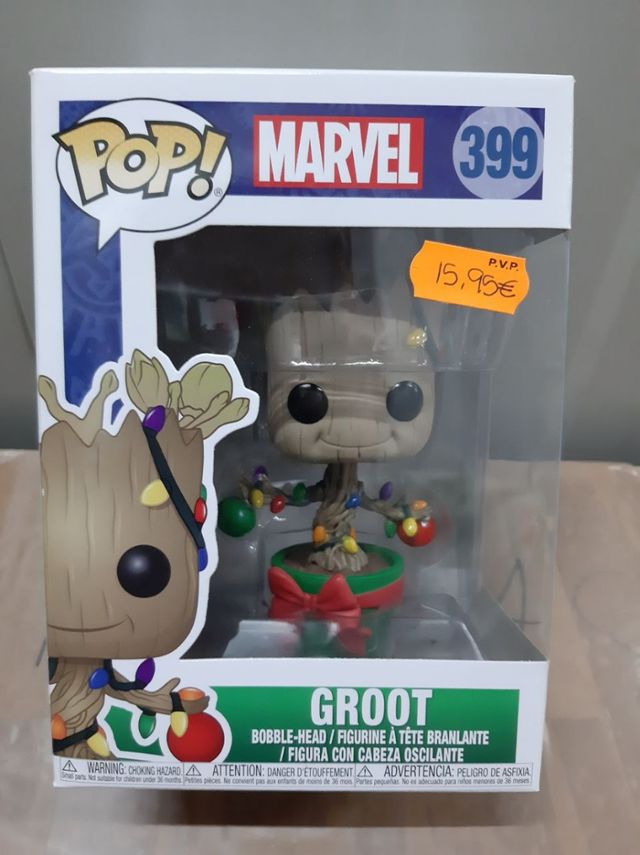 Funkos POP Hulk 398 y Groot 399