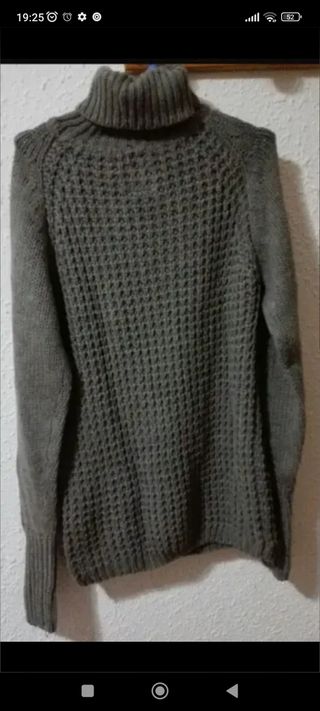 Jersey talla L cuello alto mujer
