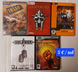 JUEGOS PS2-PS3-PC CD ROM-PC DVD ROM