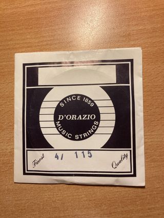 corda SOL 4  X violino 4/4 d'orazio nuova