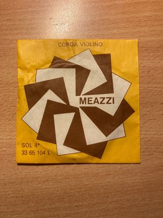 corda SOL 4  X violino 4/4 o MEAZZI nuova