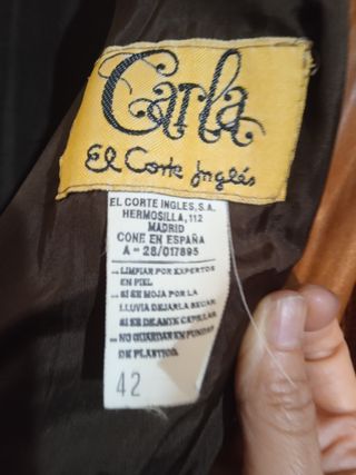 Chaqueta de piel 