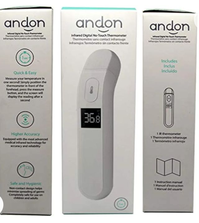 Termómetro digital infrarrojos