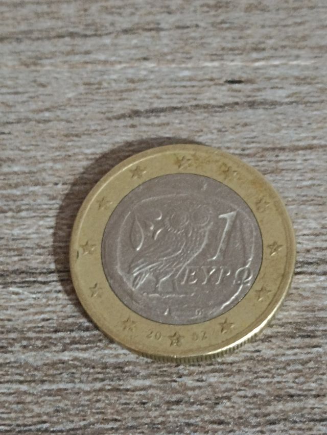 2 monedas 1Eur de bujo, 2002