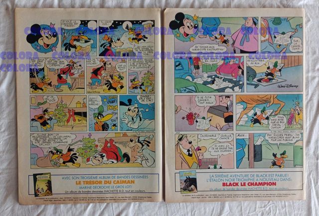 Le Journal de Mickey -5 revistas- magazine Comic