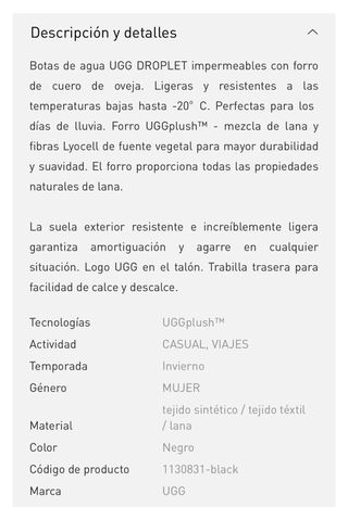 ugg waterproof impermeables