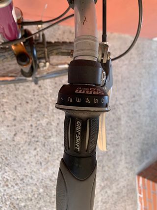 Bicicleta btwin original5 morada