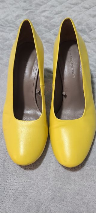 Zapatos piel Zara