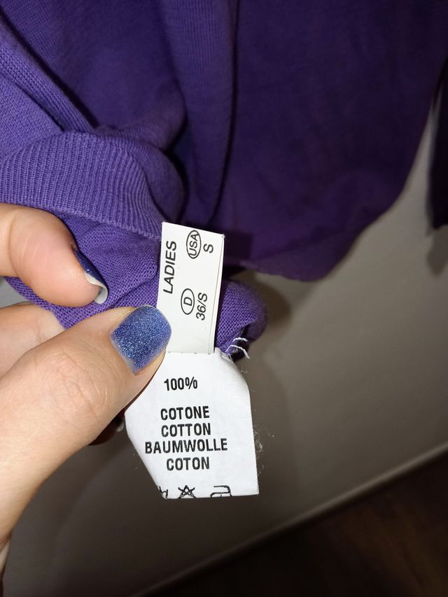 Maglione viola Fabiana Filippi