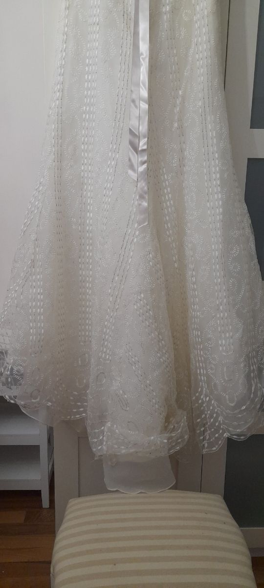 Vestido novia estilo Josefina.St Patrick