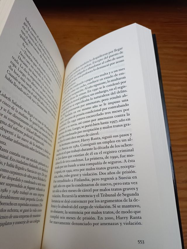 La chica que soñaba con una cerilla. Millennium 2.