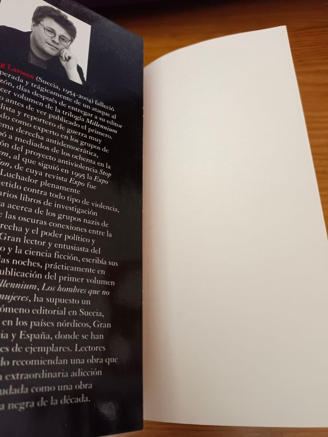 La chica que soñaba con una cerilla. Millennium 2.